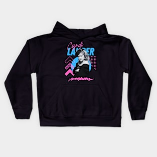 Cyndi lauper *** 80s retro Kids Hoodie